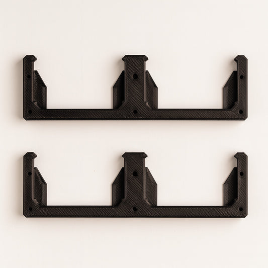 2x Lock-in Milwaukee Packout Wall Mount | Double Wide