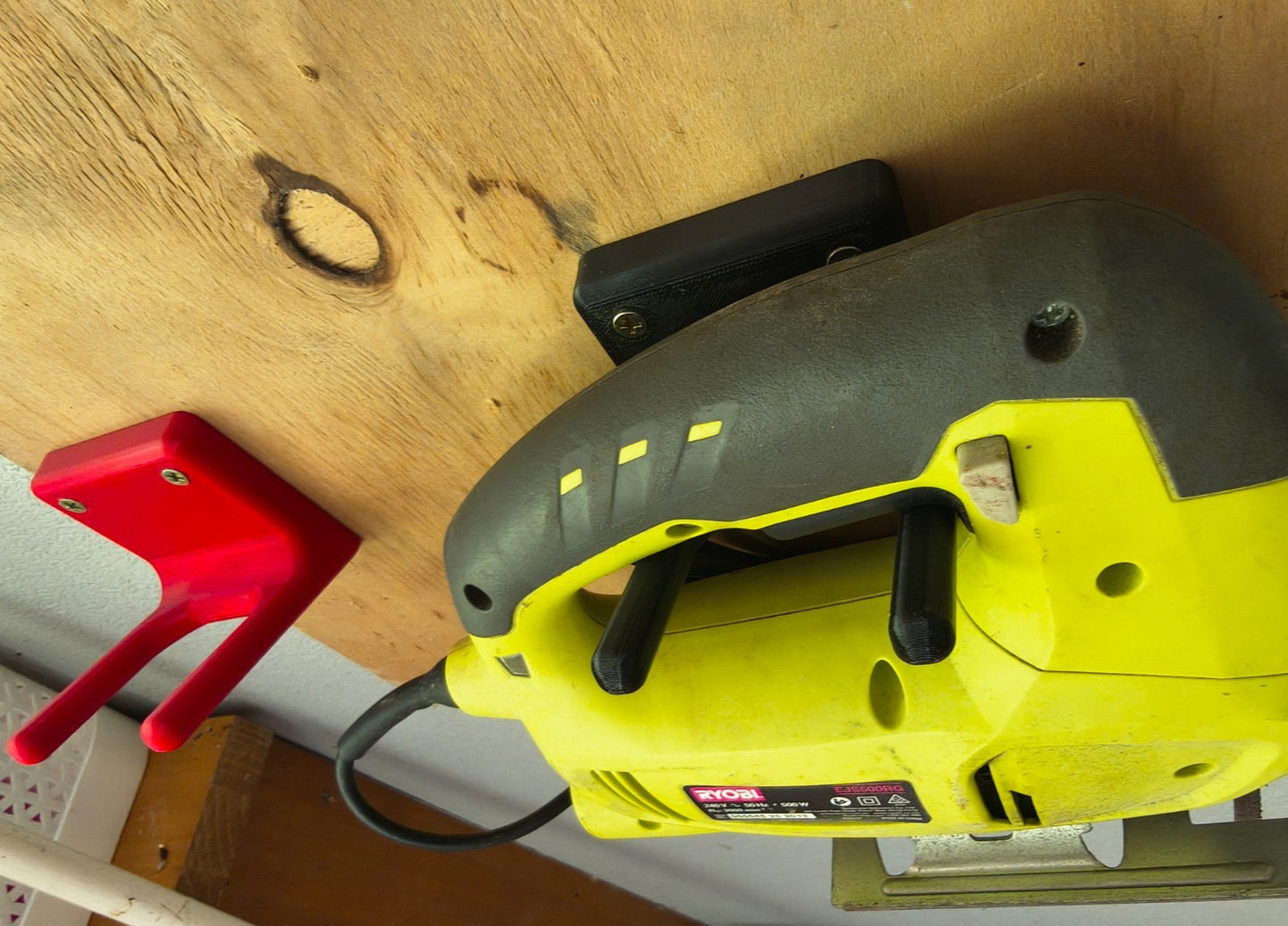 JIGSAW Wall Mount Holder Ryobi Makita DeWalt Milwaukee AEG BOSCH OZITO AUS MADE