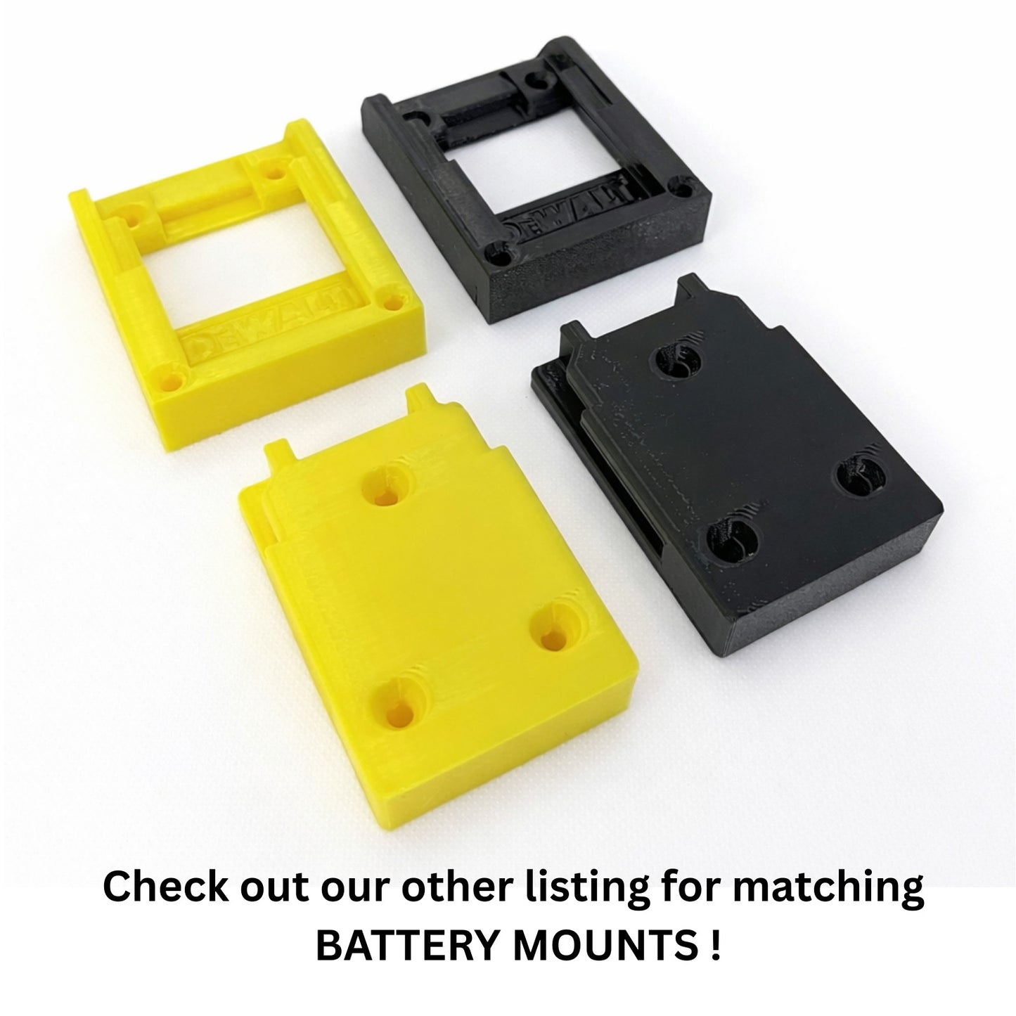 Dewalt Tool Wall Mount For 18V & 54V Drill and Driver 5/10 Pack