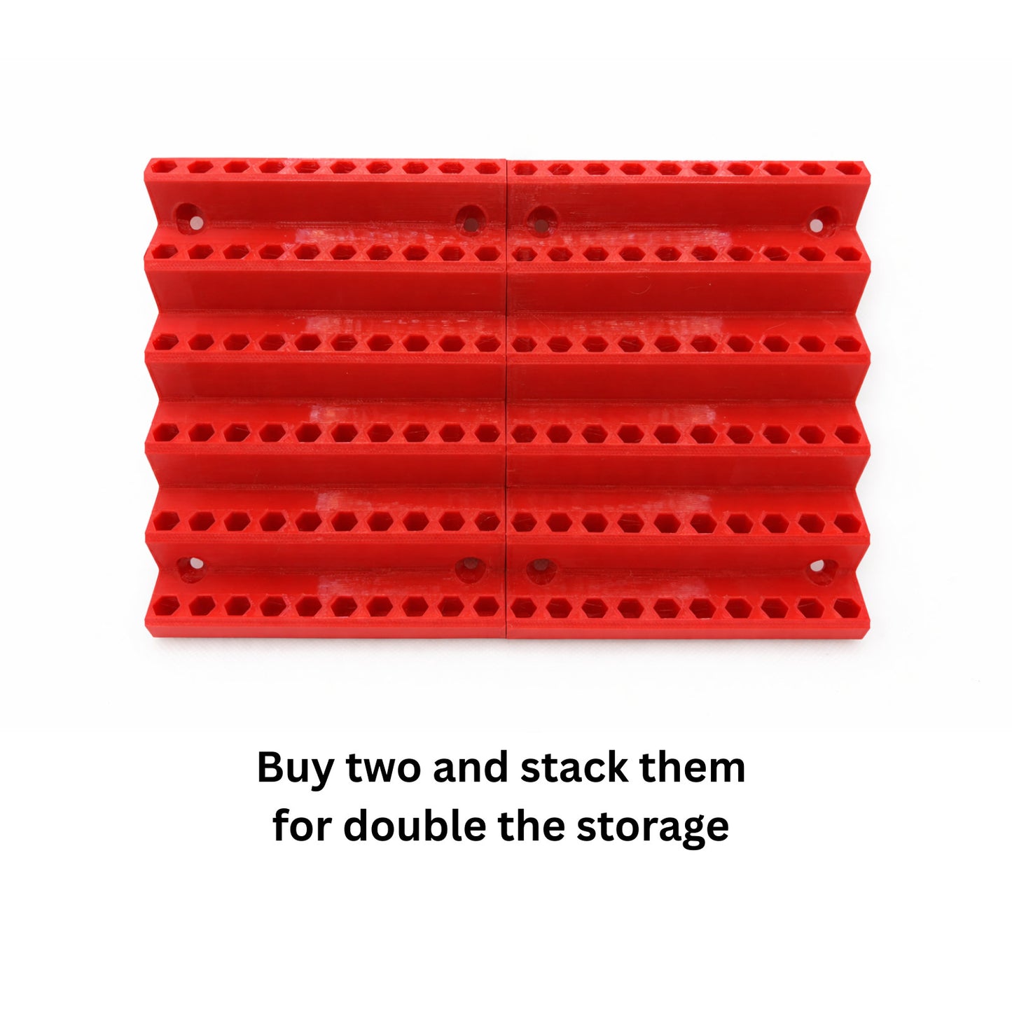 Screwdriver Hex Bit Holder / Wall Mount Storage