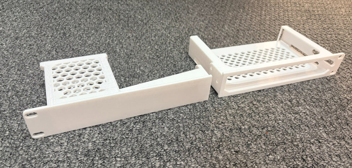 Unifi Cloud Gateway UCG Fiber 19" inch Rack Mount with PSU mount