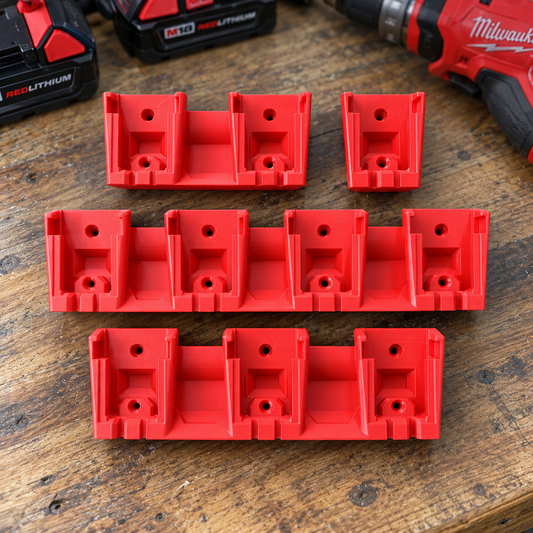 Milwaukee M18V Battery Click-in Wall Mount