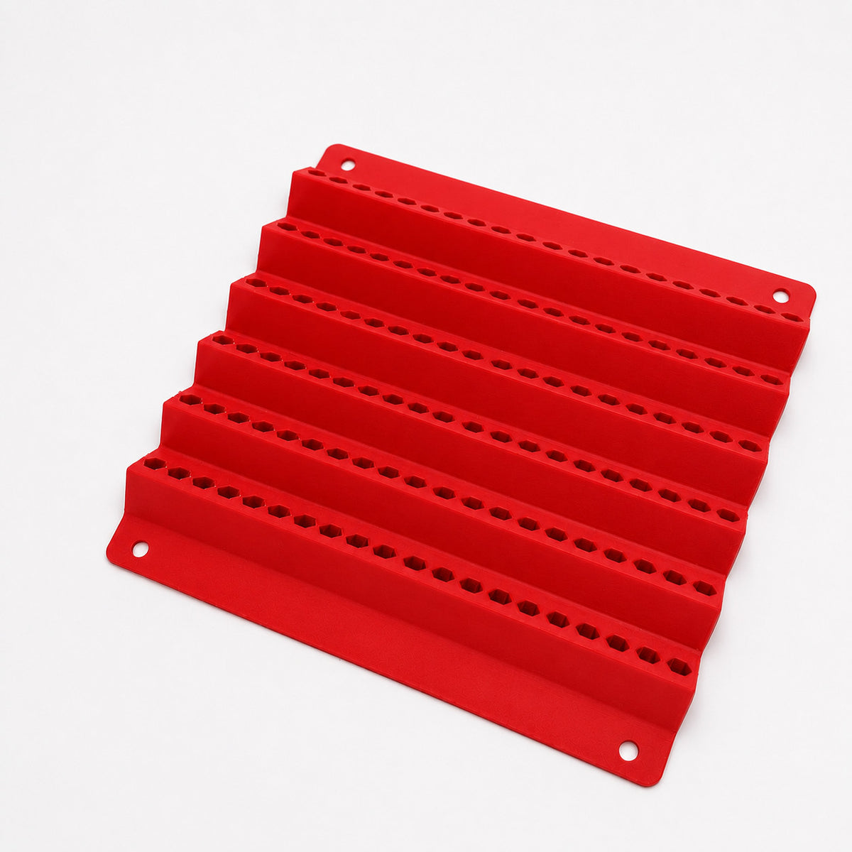120 HEX SHANK BITS Holder Wall Mount Display Rack Storage Drill Driver AUS MADE