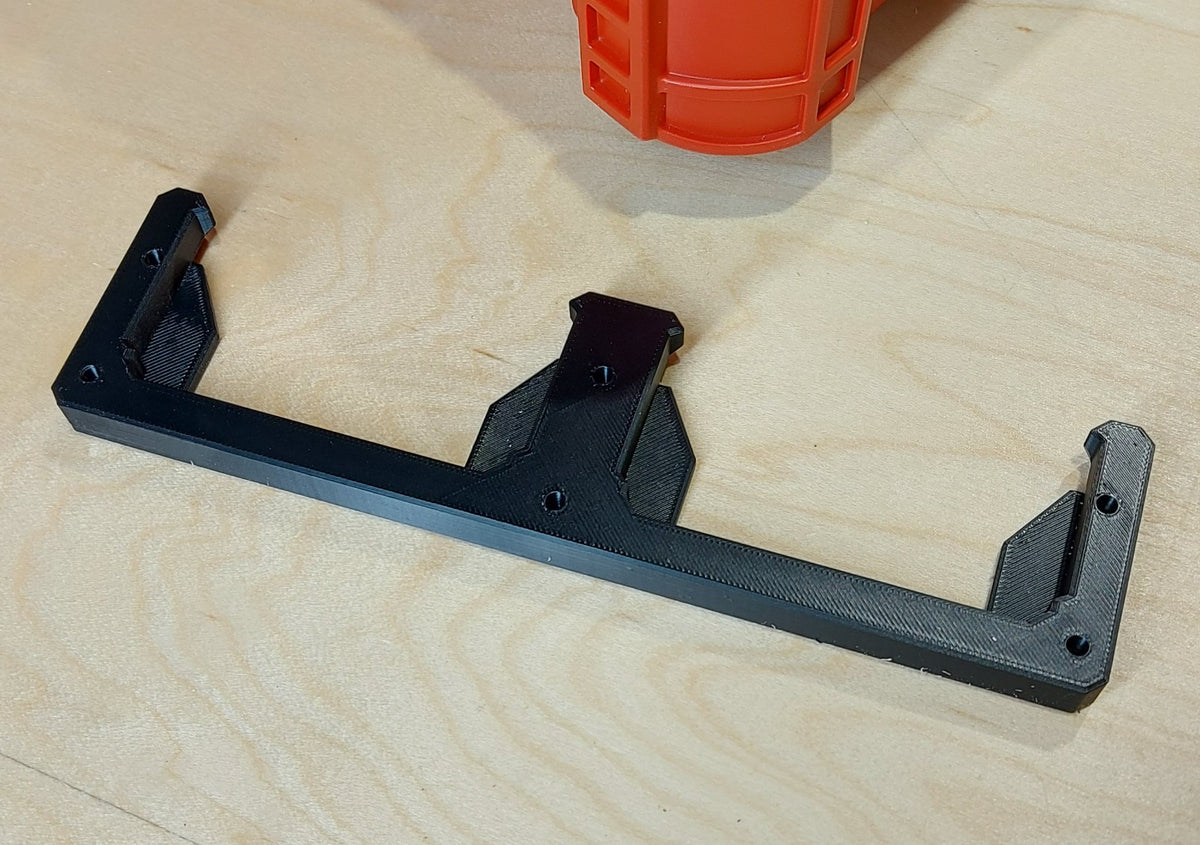 2x Lock-in Milwaukee Packout Wall Mount | Double Wide