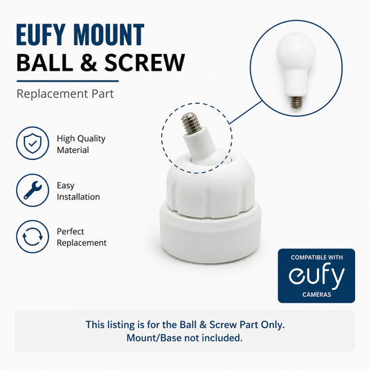 EUFY Cam Replacement BALL JOINT SCREW for EufyCam 2 / 2C / 2C Pro / E Pro Mounts