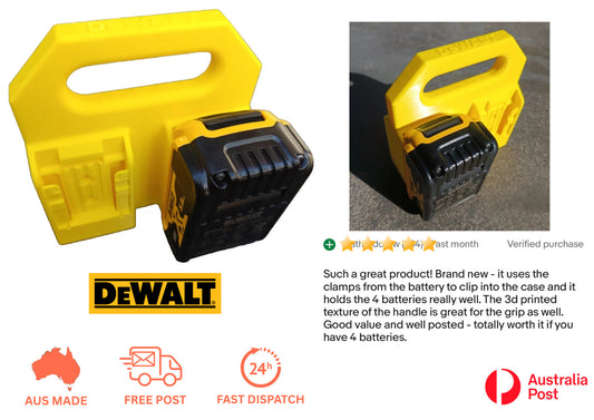 DeWALT Battery Caddy / Carrier for 4x 18V, 20V Batteries