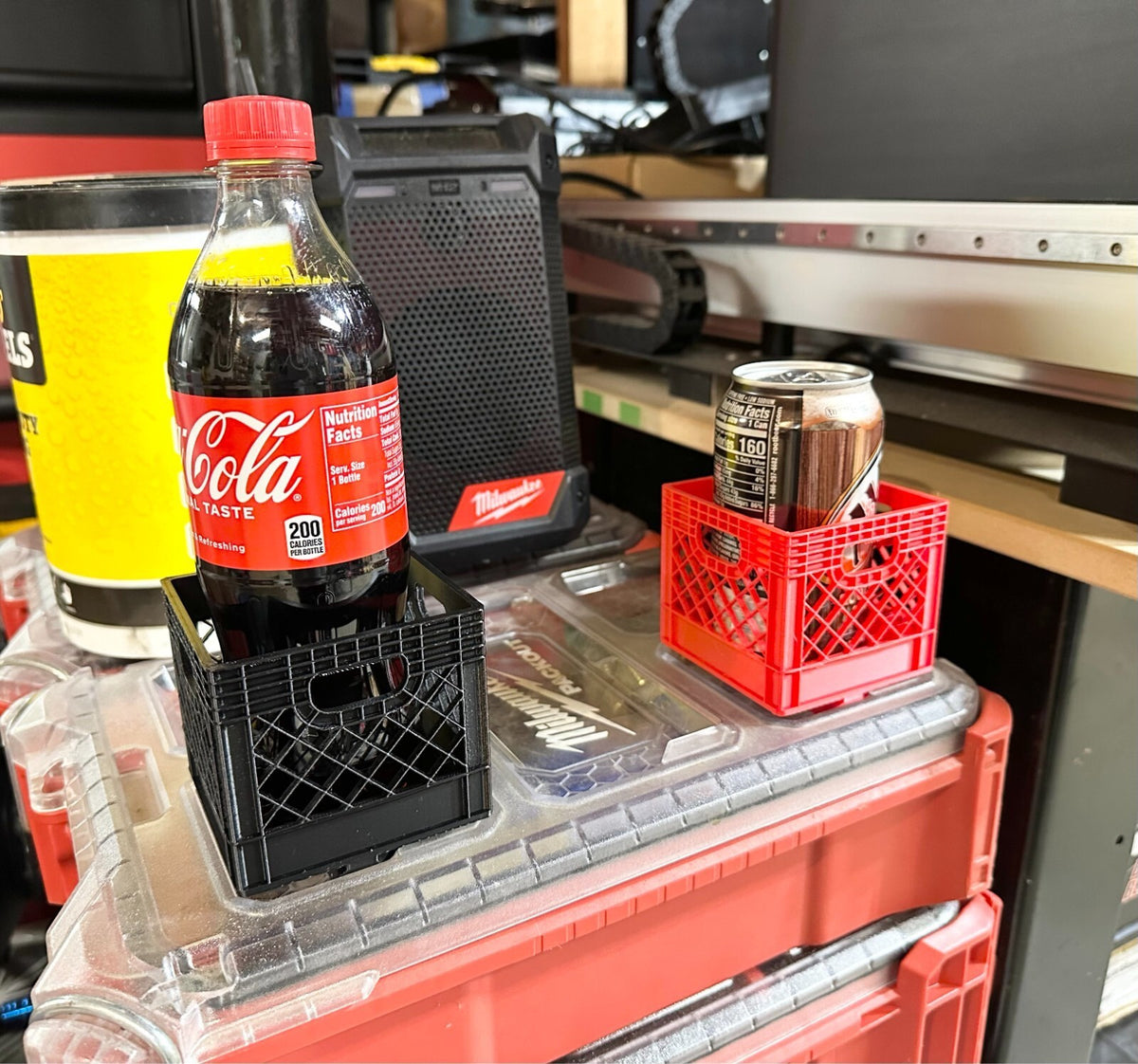 Milwaukee Packout Mini Crate / Drinks Holder Attachment