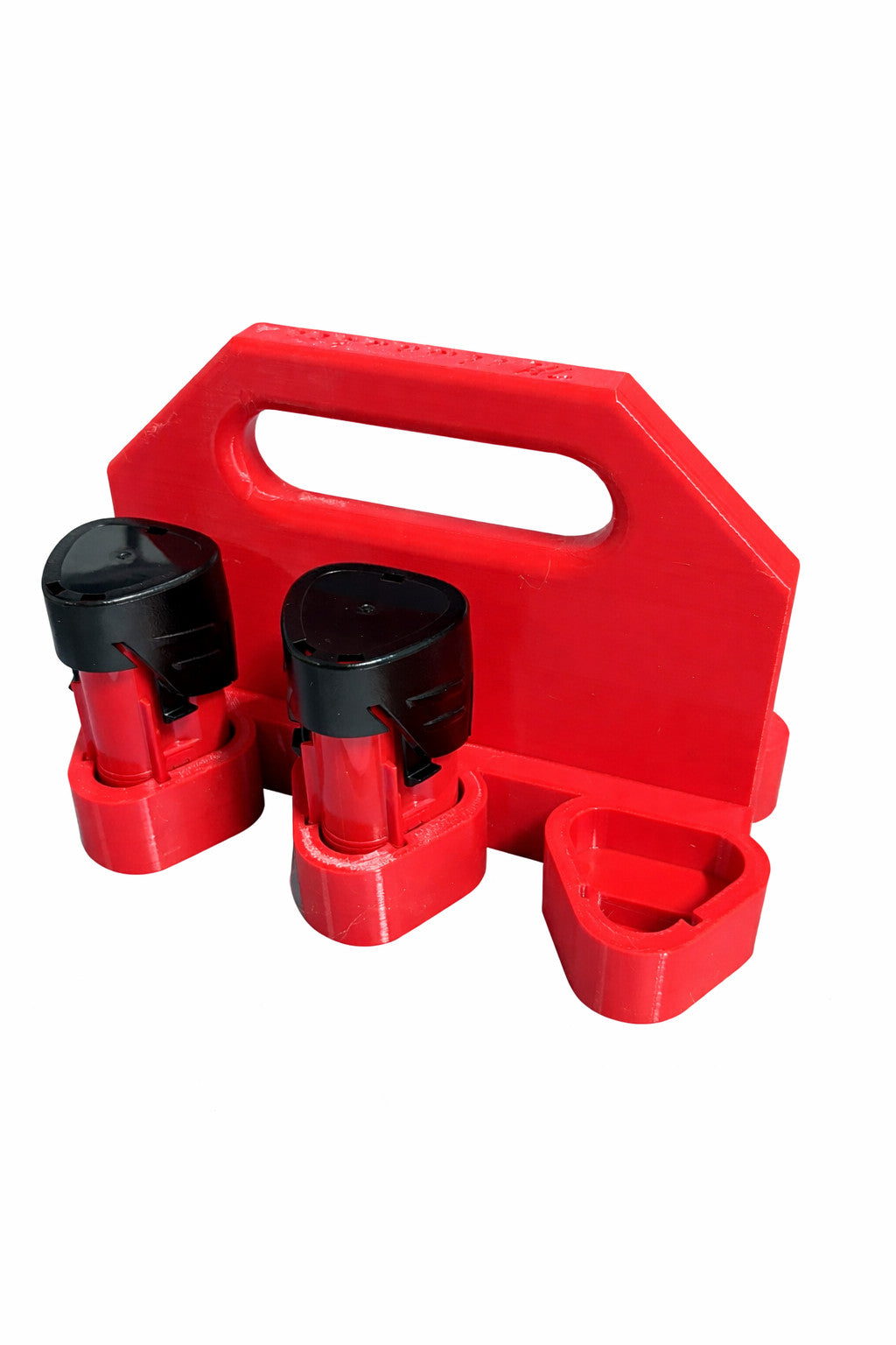 Milwaukee M12 12V Battery Caddy Holder Carrier | Storage for 6 batteries