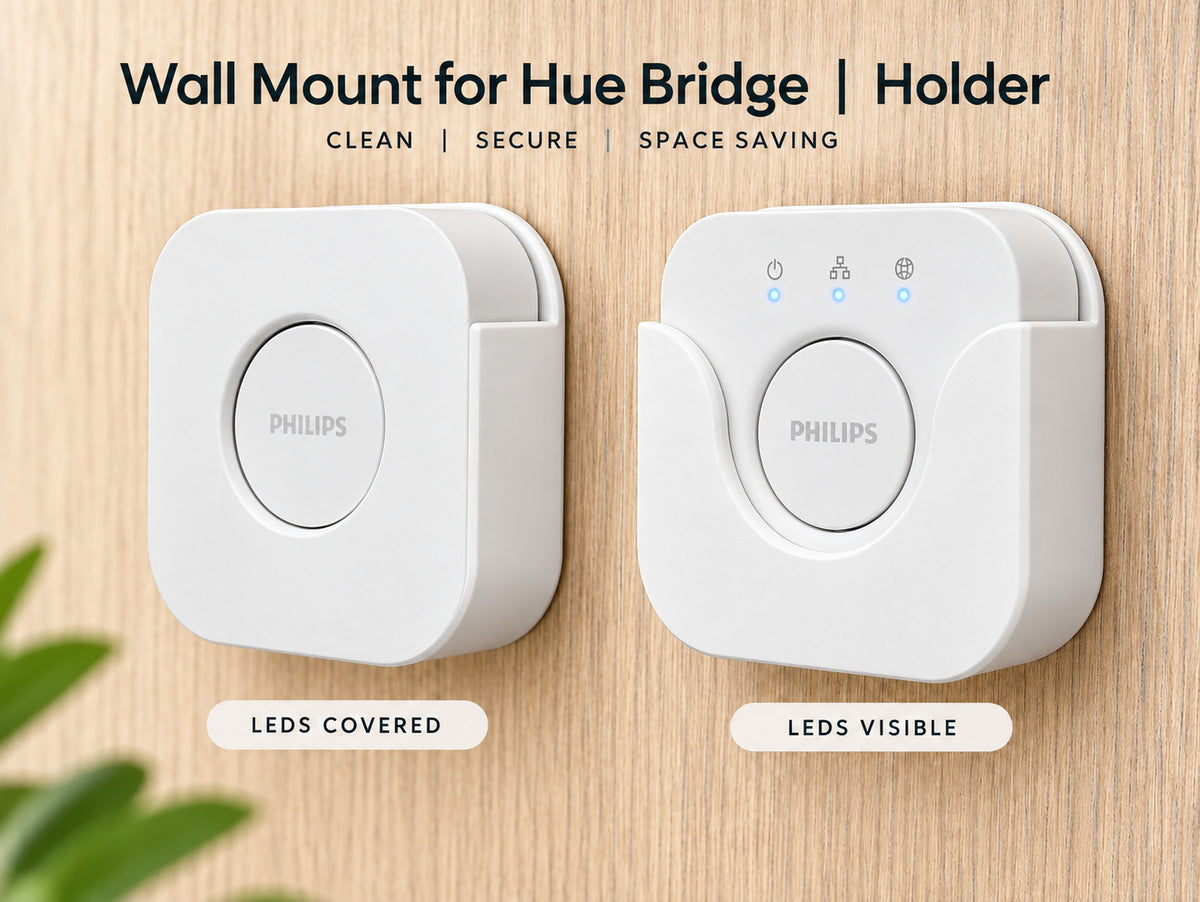 Wall Mount for Philips Hue Bridge (Standard) | Holder Bracket