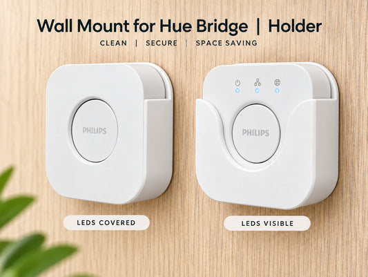 Wall Mount for Philips Hue Bridge (Standard) | Holder Bracket