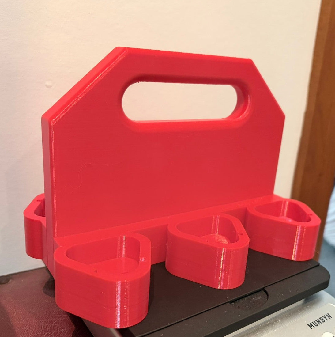 Milwaukee M12 12V Battery Caddy Holder Carrier | Storage for 6 batteries