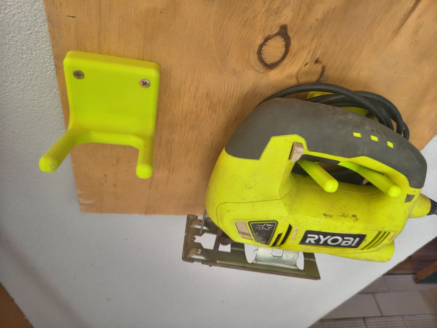 JIGSAW Wall Mount Holder Ryobi Makita DeWalt Milwaukee AEG BOSCH OZITO AUS MADE