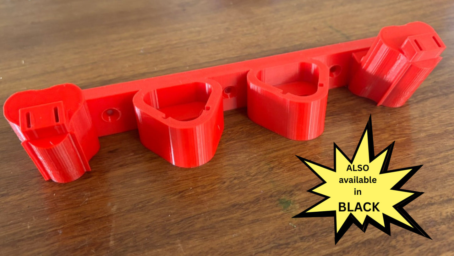Milwaukee M12 12V Tool & Battery Holder / Wall Mount