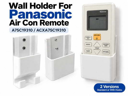 Panasonic Air Conditioner Remote Wall Holder A75C19310 CS-U25WKR U35WKR U50WKR