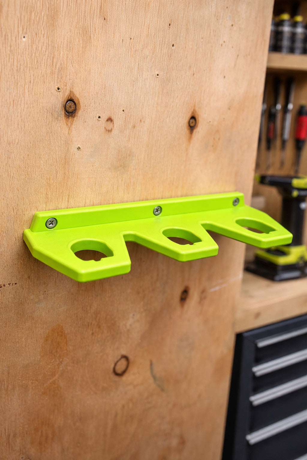 Ryobi ONE+ 18v Tool Skin & Battery BUNDLE Wall/Shelf Mounts Kit