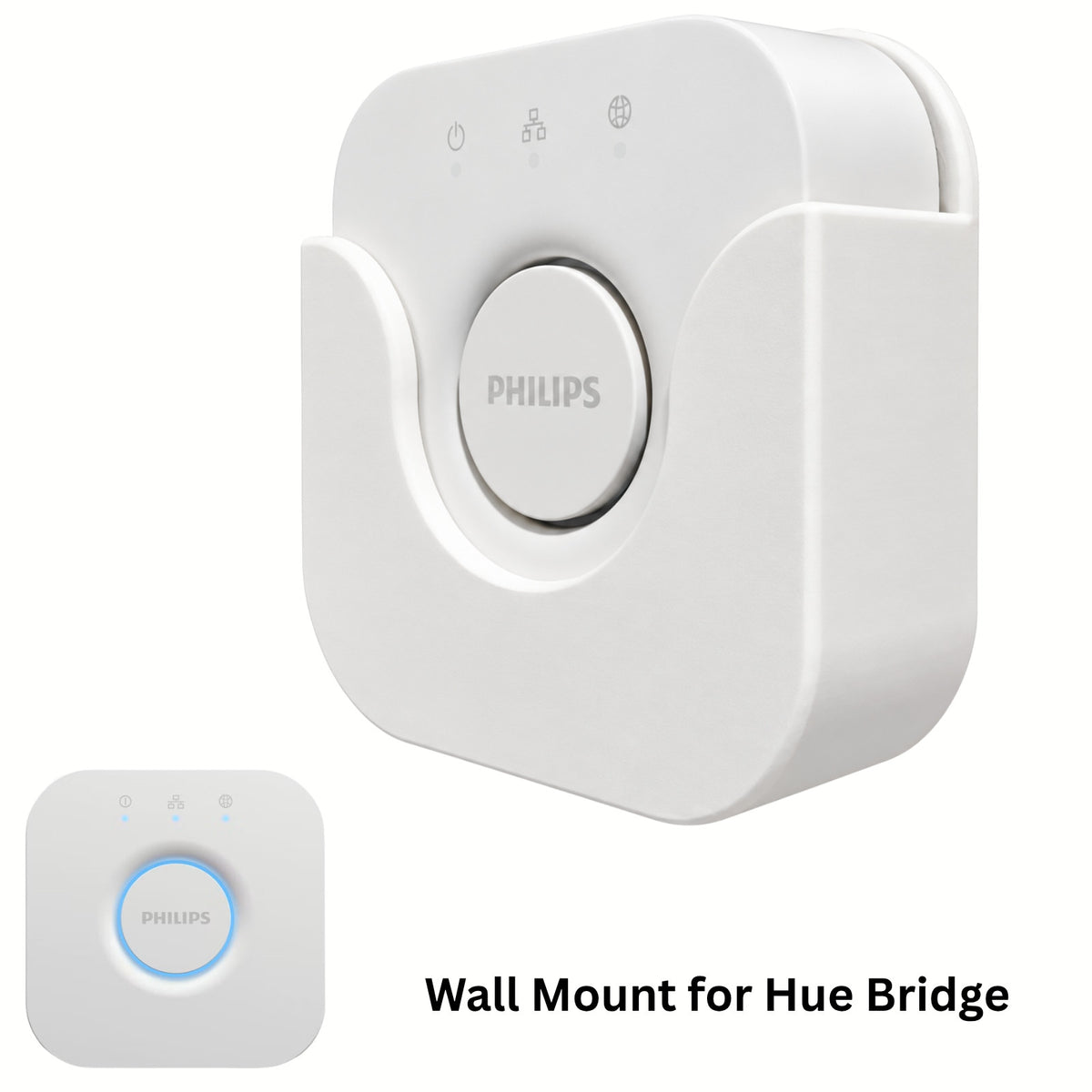 Wall Mount for Philips Hue Bridge (Standard) | Holder Bracket