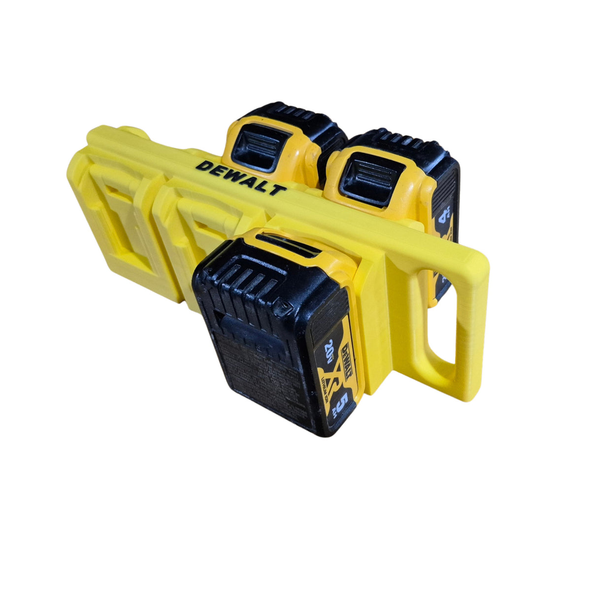 Dewalt 18v 20v Battery Caddy | 6 Slot Vertical Holder Carrier Storage