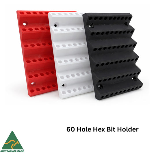 Screwdriver Hex Bit Holder / Wall Mount Storage