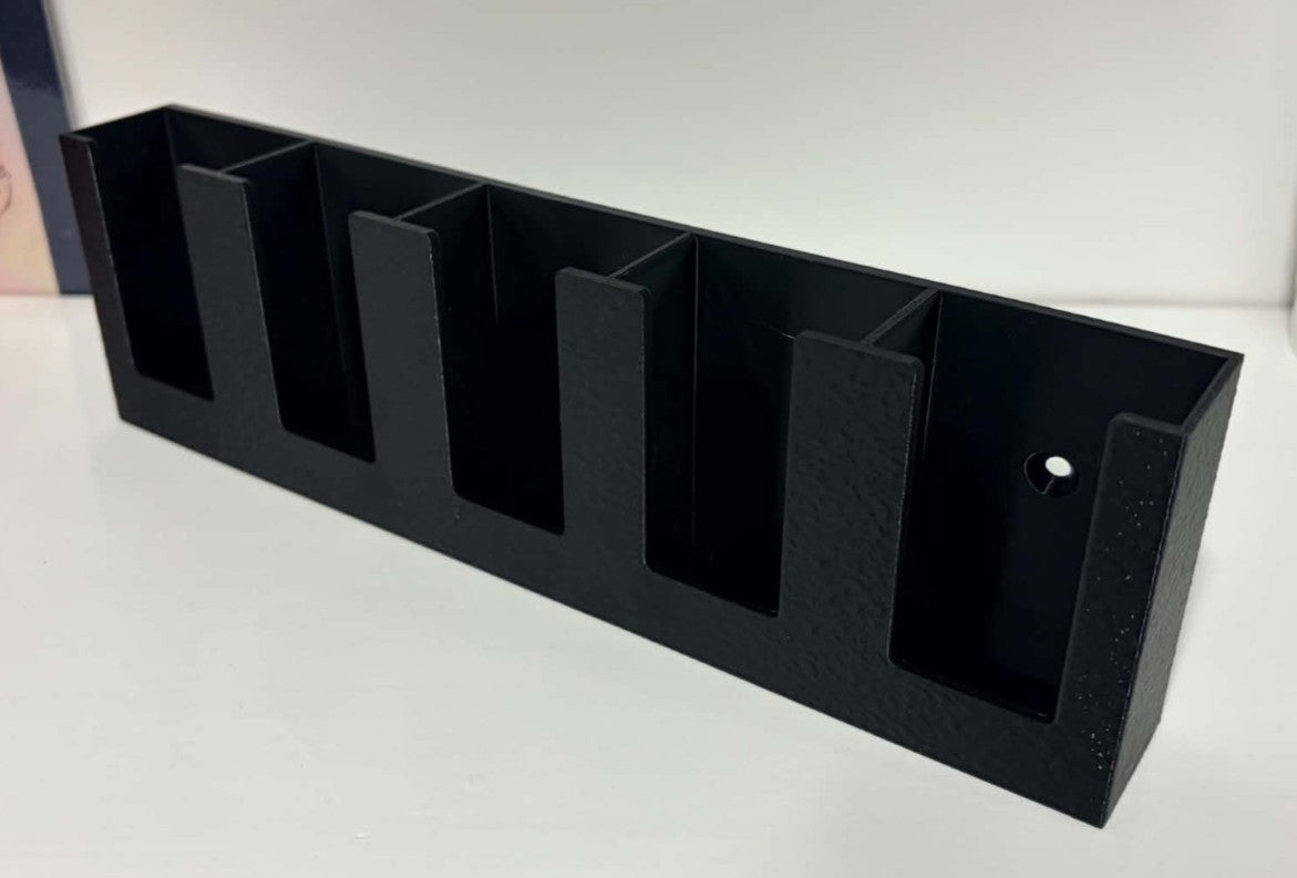 Remote Control Wall Mount Holder for 5 Remotes ~49mm