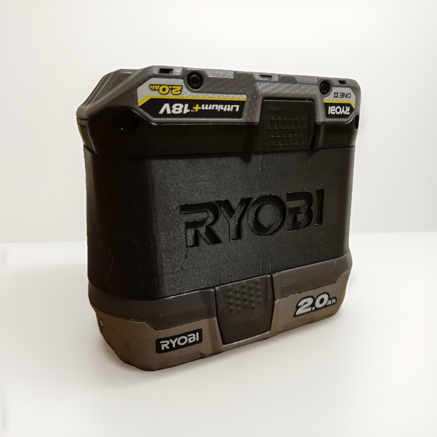 Dual Stack Ryobi 18V BATTERY STACKER Click-in Holder Batteries Protector
