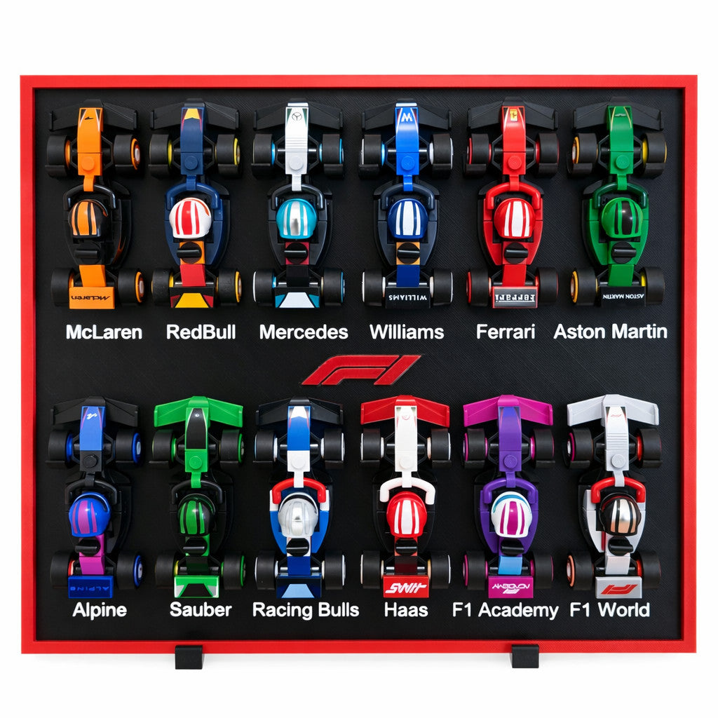 Display Frame for Lego F1 Mini Cars Series Collectible Race Mount 71049 AUS MADE