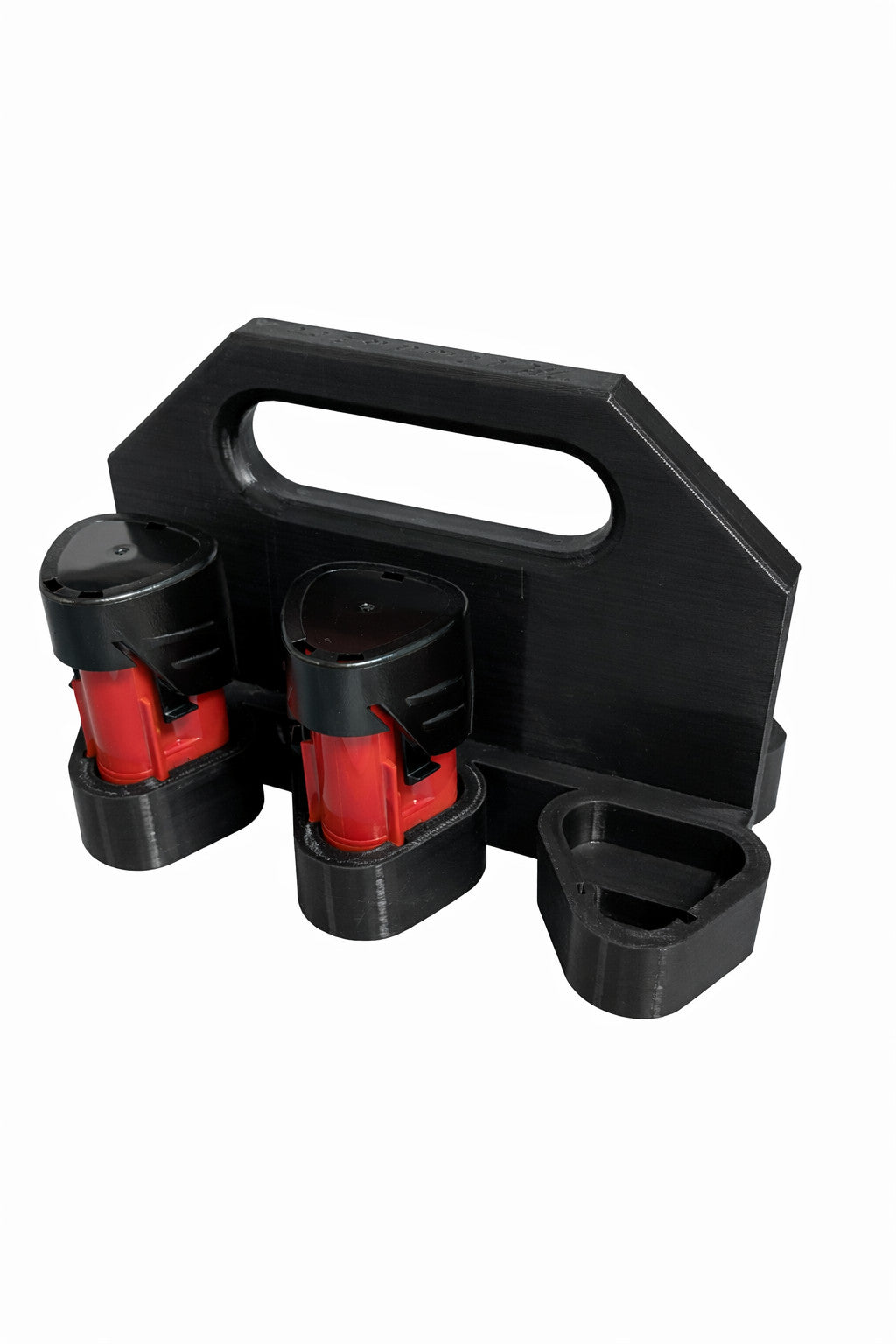Milwaukee M12 12V Battery Caddy Holder Carrier | Storage for 6 batteries