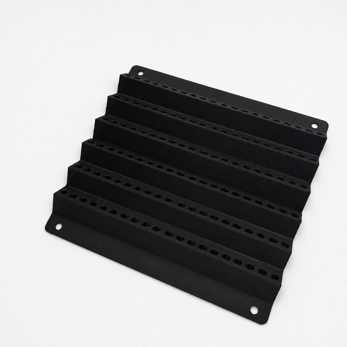 120 HEX SHANK BITS Holder Wall Mount Display Rack Storage Drill Driver AUS MADE