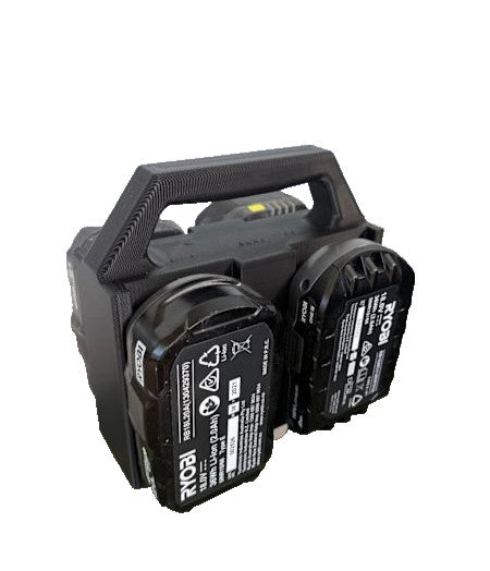 RYOBI 18V 4-slot Battery Caddy Carrier