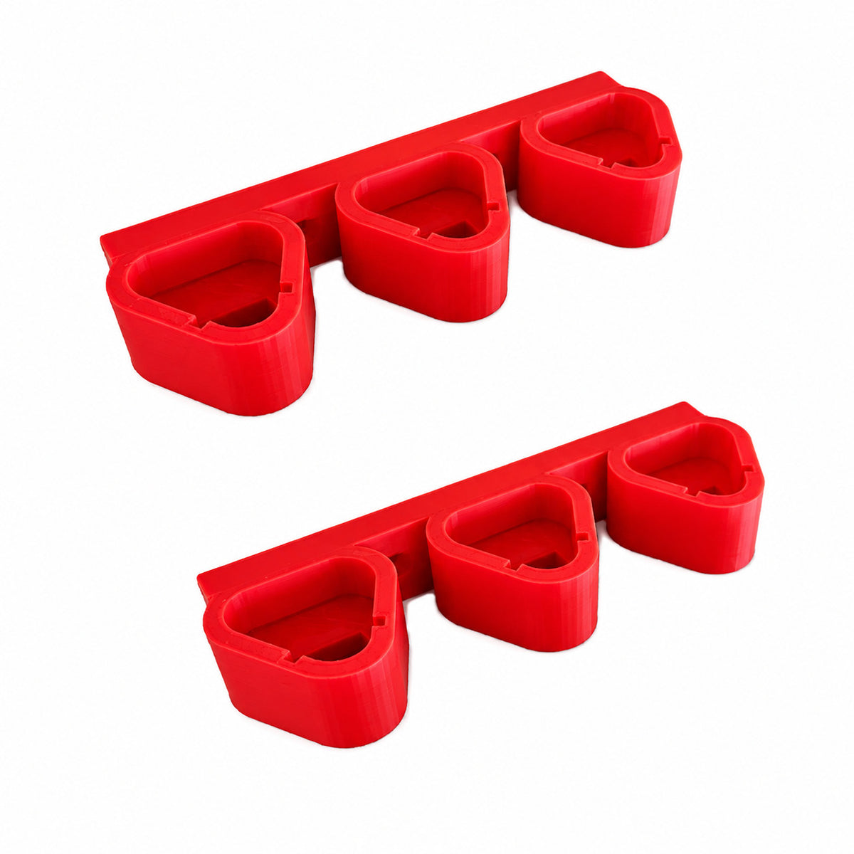 2x Milwaukee M12 12V Battery Wall Mount Holder