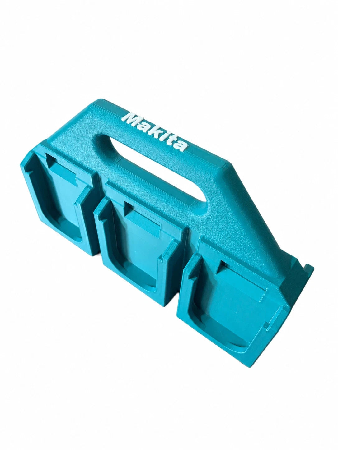 Makita 18V LXT Battery Holder Caddy Carrier Locking/Click-in for 6 Batteries