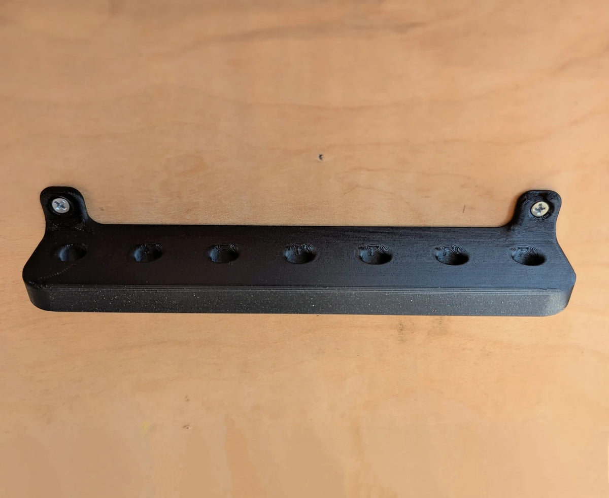 2x Screwdriver Organiser Holder Wall / Shelf Mount Rack