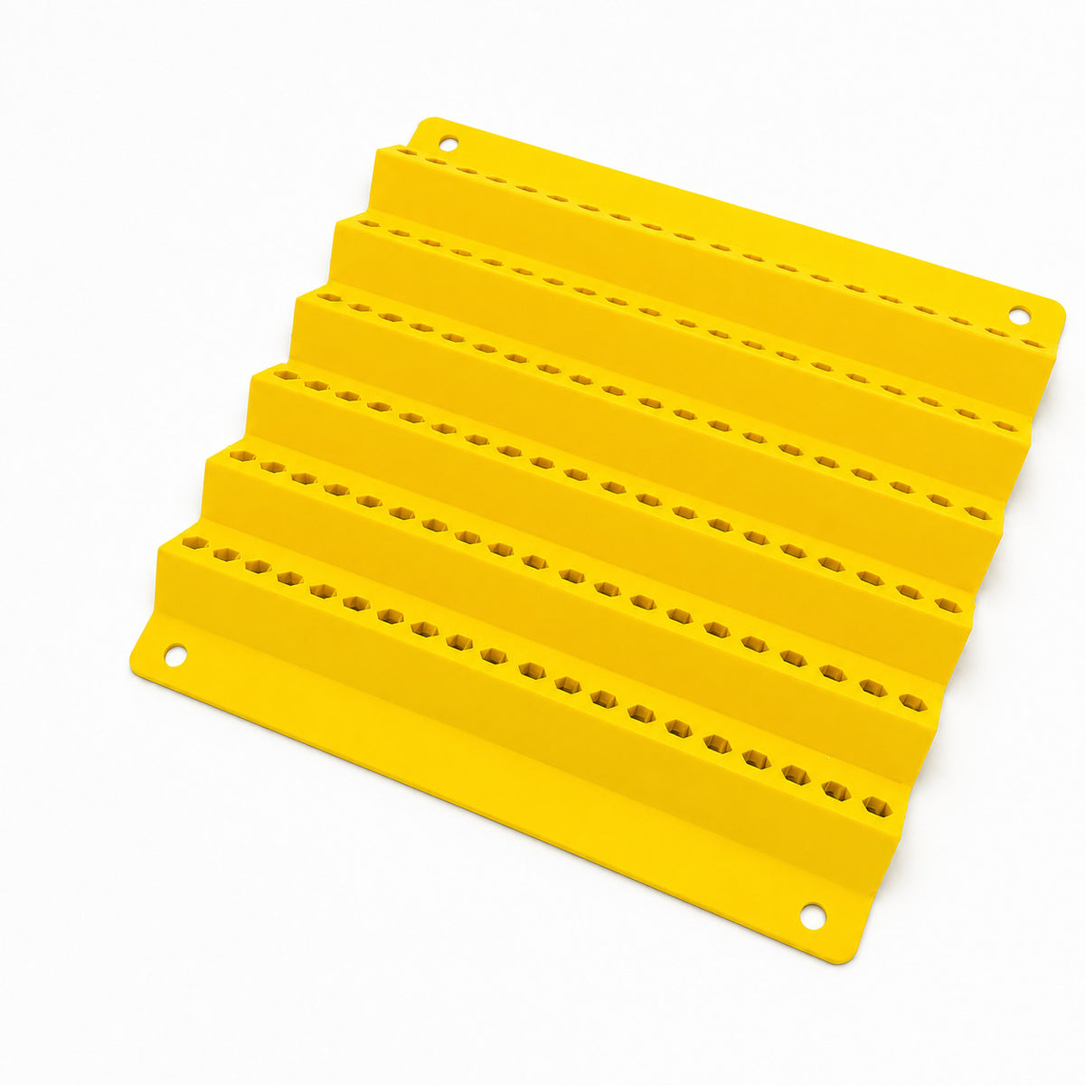 120 HEX SHANK BITS Holder Wall Mount Display Rack Storage Drill Driver AUS MADE