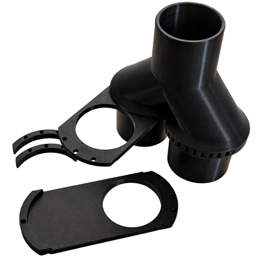 Blast Gate 50mm Vacuum Dust Extraction Waste Pipe 2-way Splitter | AUS MADE