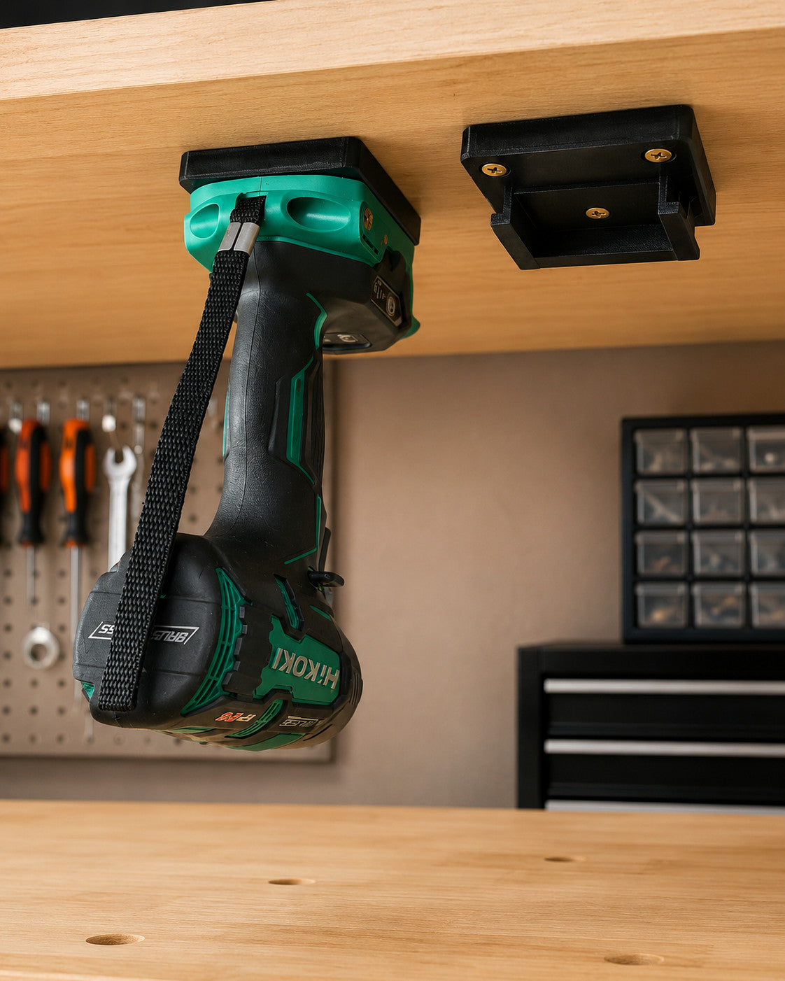 1/5/10x HITACHI HIKOKI Metabo-HPT 18V/36V TOOL Holder Wall Shelf Mount
