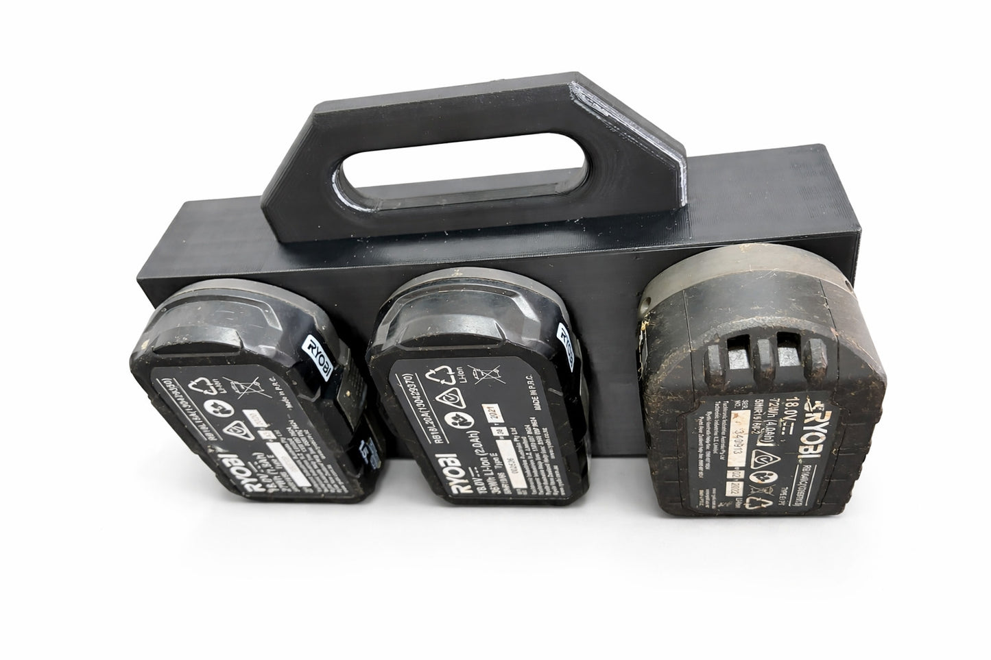RYOBI 18V 6-SLOT BATTERY CADDY Carrying Case