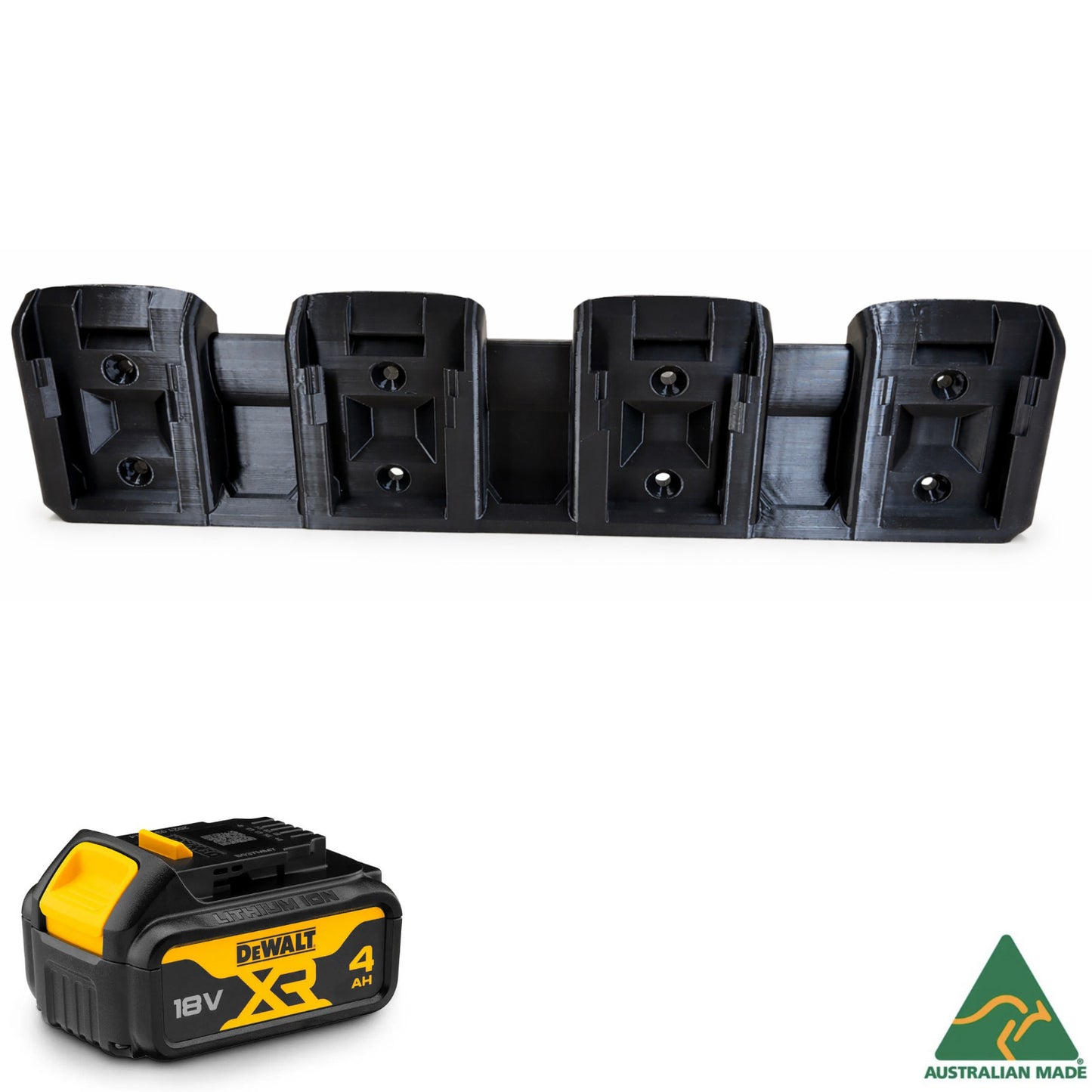 DeWALT 18V 4-battery Holder / Wall Mount