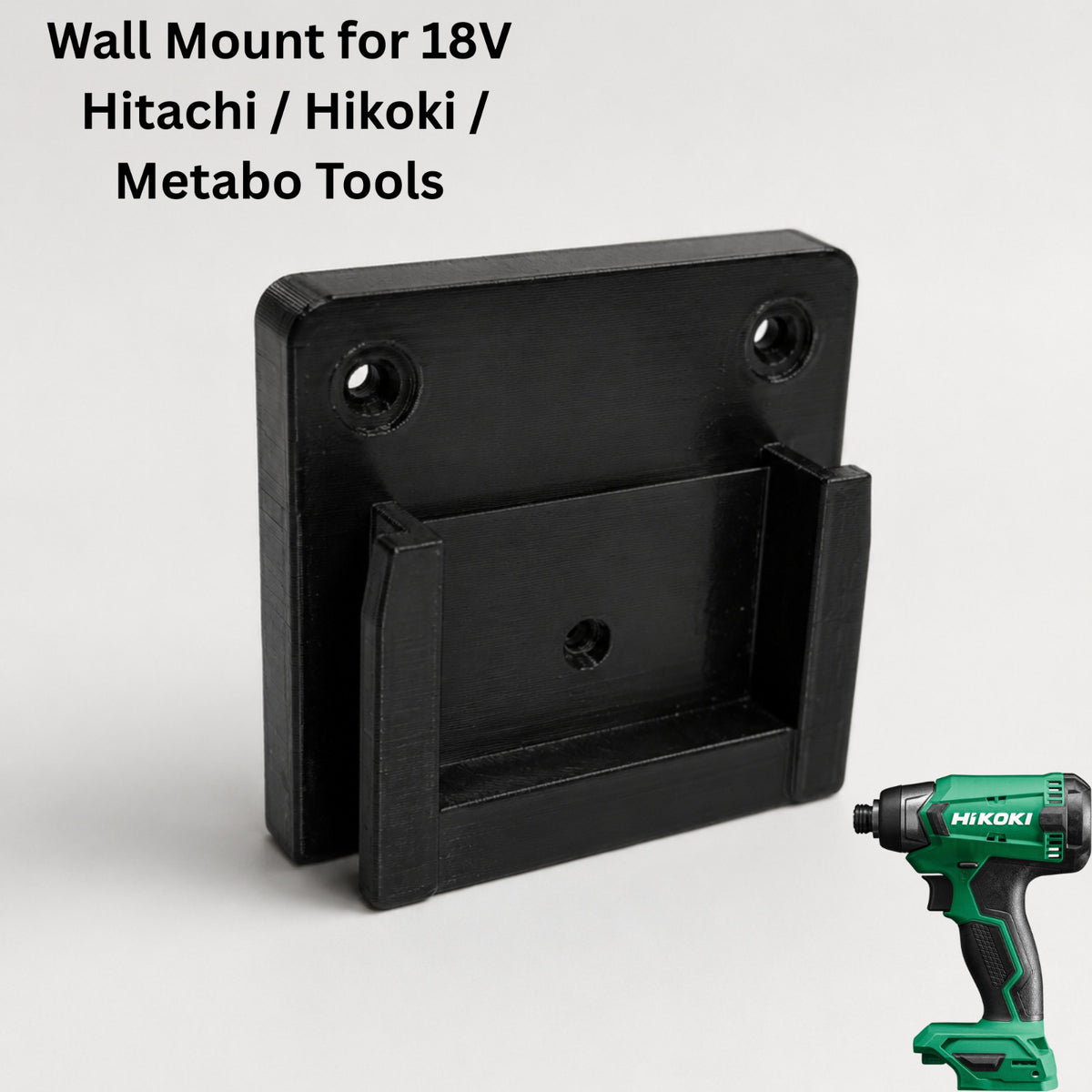 1/5/10x HITACHI HIKOKI Metabo-HPT 18V/36V TOOL Holder Wall Shelf Mount