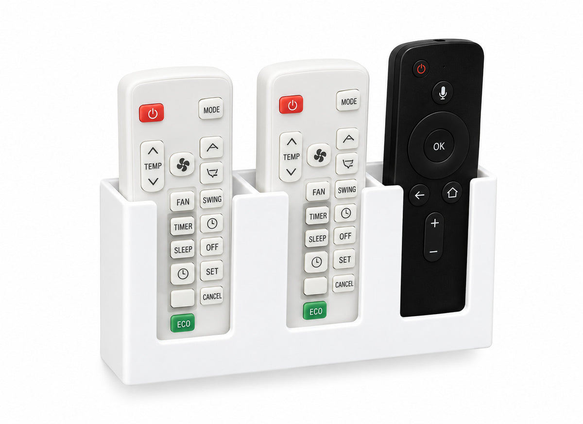 UNIVERSAL Remote Control Wall Mount Holder Organizer