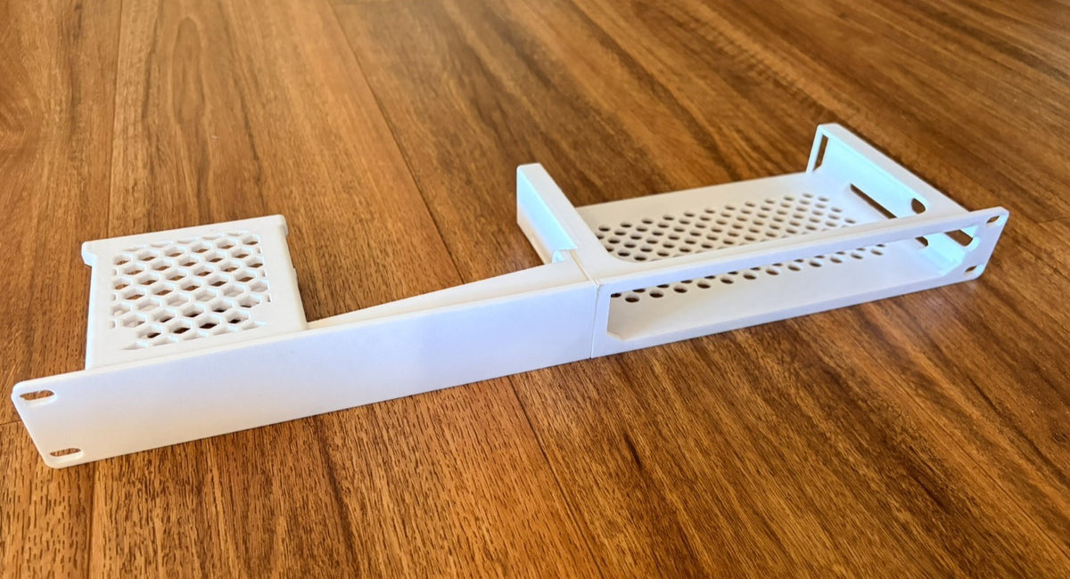 Unifi Cloud Gateway UCG Fiber 19" inch Rack Mount with PSU mount