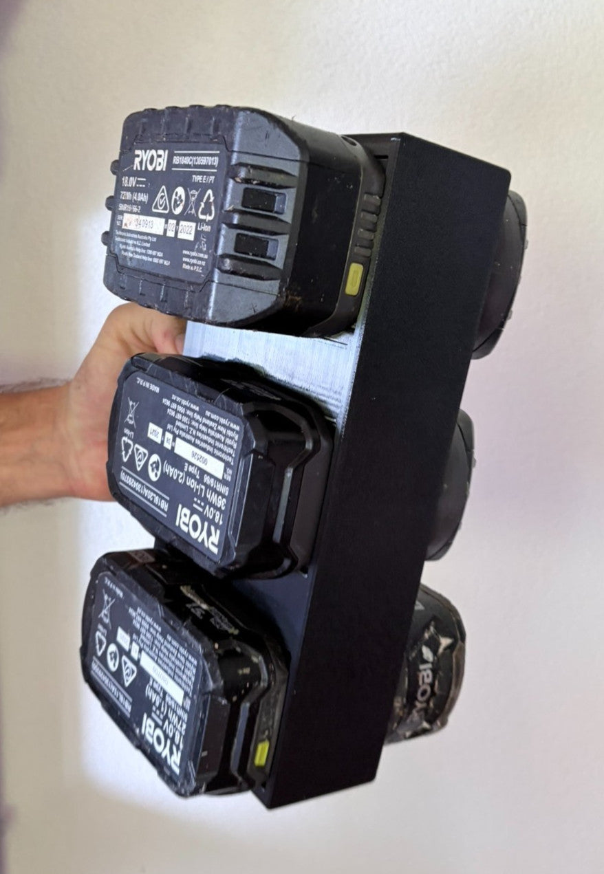 RYOBI 18V 6-SLOT BATTERY CADDY Carrying Case