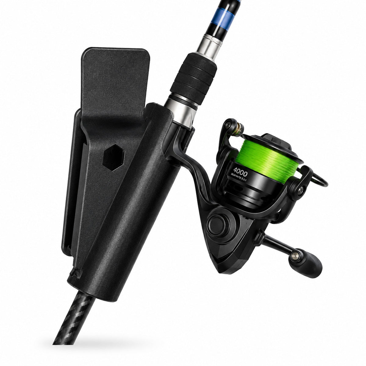 3rd Hand Strong Fishing Rod Holder Belt Clip Waist Holster Hands Free |  AUS