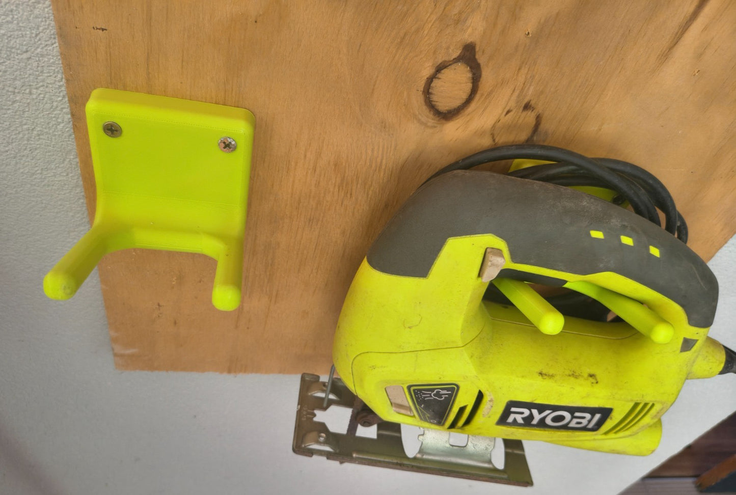 JIGSAW Wall Mount Holder Ryobi Makita DeWalt Milwaukee AEG BOSCH OZITO AUS MADE