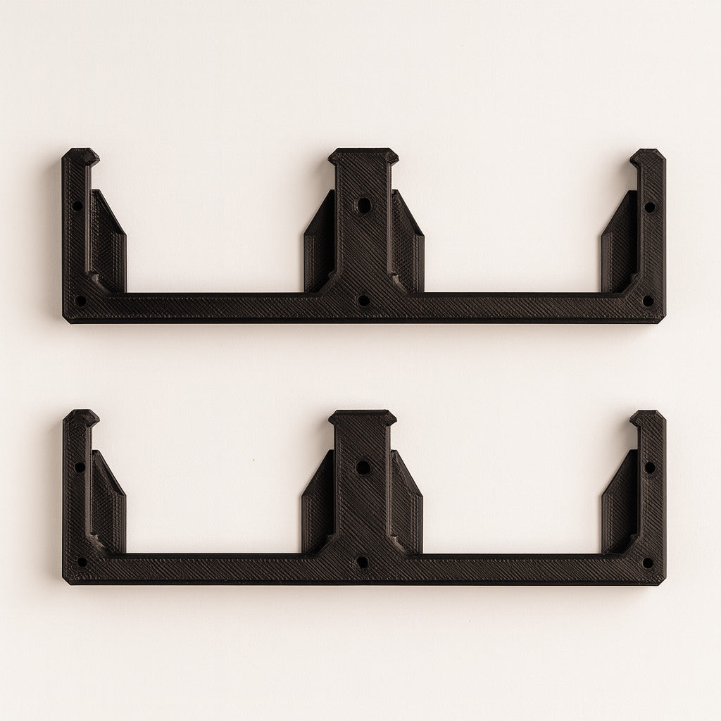 2x Lock-in Milwaukee Packout Wall Mount | Double Wide