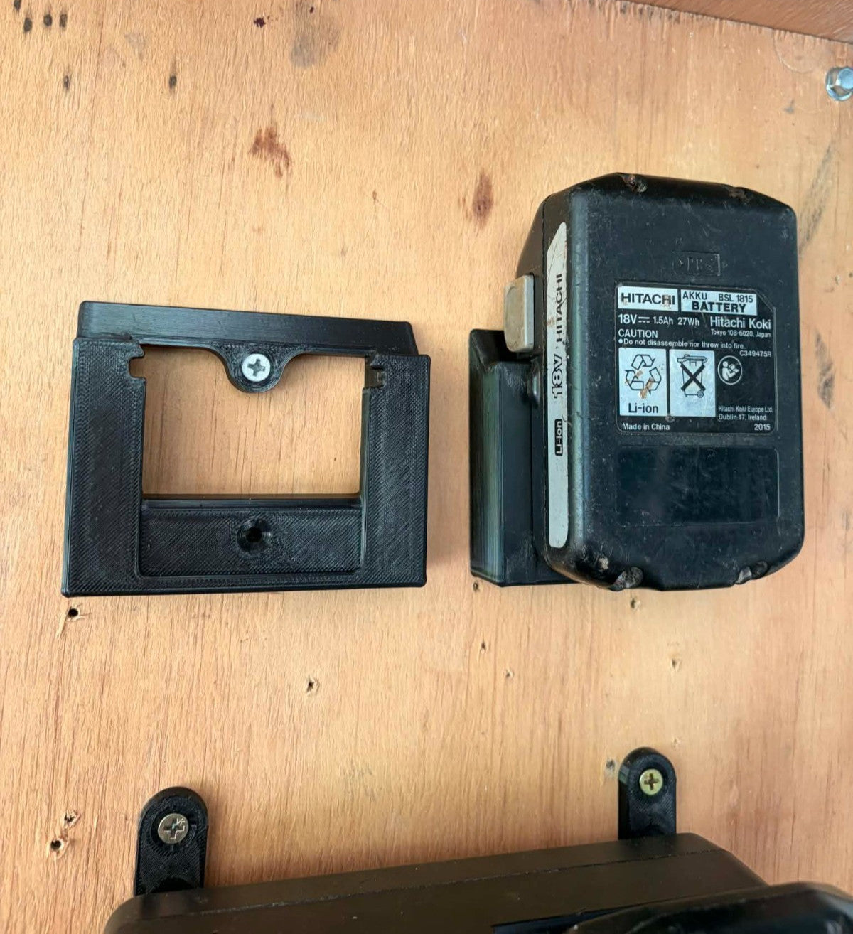 Hitachi / Hikoki / Metabo 18V 36V Battery, Tool & Charger Wall Mount Holder BUNDLE