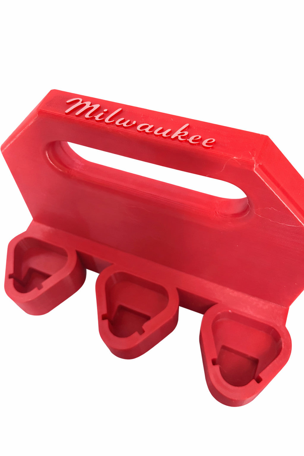 Milwaukee M12 12V Battery Caddy Holder Carrier | Storage for 6 batteries