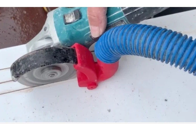 Angle Grinder Shroud Dust Extractor / Port Attachment for Makita, AEG, HILTI, Bosch 125mm