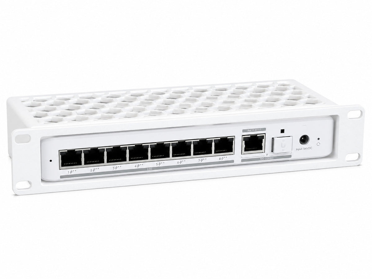 Ubiquiti UniFi USW Flex 2.5G 8 PoE 19 inch Modular Rack Mount Left / Right