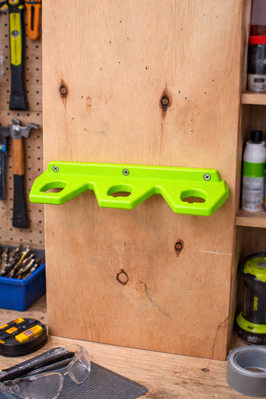 Ryobi ONE+ 18v Tool Skin & Battery BUNDLE Wall/Shelf Mounts Kit