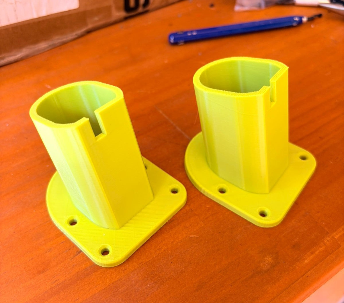 2x RYOBI 18V Battery Wall Mount