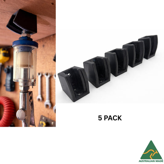 5x NITTO Air Tool Holder / Wall or Shelf Mount for Workshops